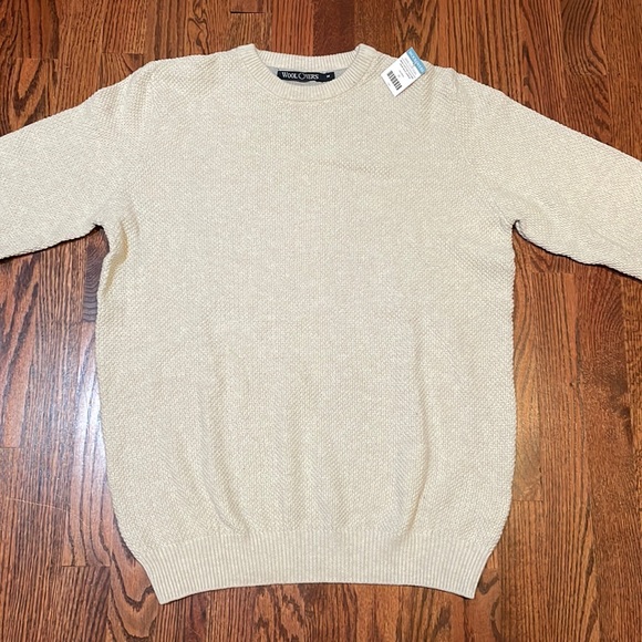 Mens Wool Crew Neck Pull Over - Picture 1 of 3